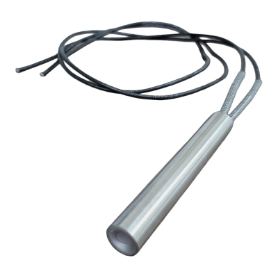 Resistencia Tubular L 300mm, Ø14mm x L100mm 350W-220V,Cartucho Vaina c/Salida Chicote para Marathon